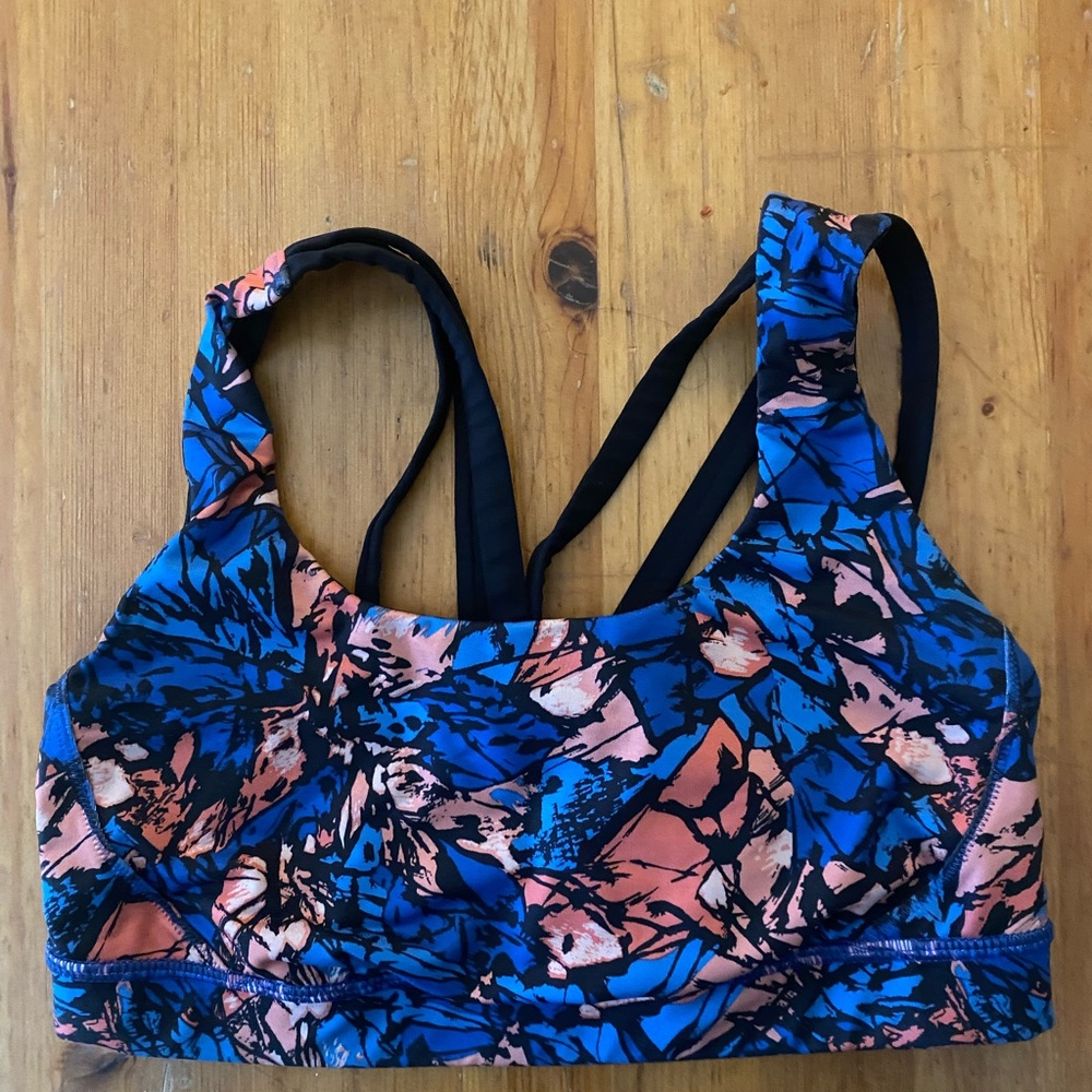 Lululemon Floral Sports bra